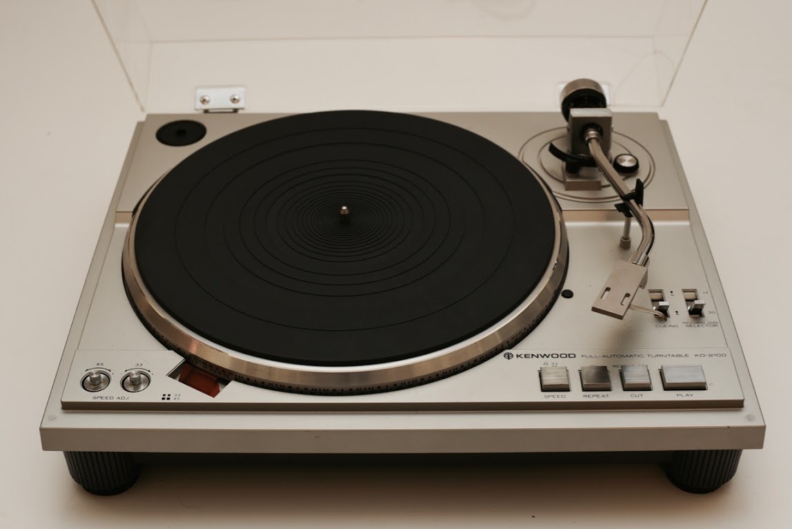 Kenwood KD 2100 Turntable Vintage Audio